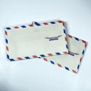 Air Mail envelopes - Vintage 1950's -1960’s Lot of 14 Plus Extras New